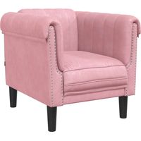 Fauteuil relax Fauteuil rose velours
