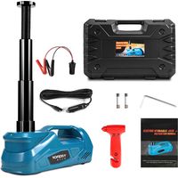 12V Cric électrique Voiture Kit ,Capacité de levage maximale 5T,Cric Sol pour monospace SUV/Pick - Base