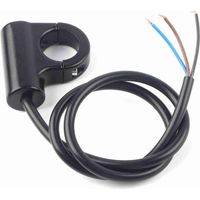 Eosnow 22mm Motorrad Lenkerhalterung Schalter Druckknopf Scheinwerfer Bremse Nebelscheinwerfer EIN/AUS Modell B Blue Ray Version
