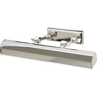 Applique quadri Chawton nichel lucido 40cm 2xE14 Elstead