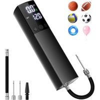 Pompe À Ballon Électrique - Sans Fil - Avec Arrêt Automatique - Affichage LCD - Rechargeable USB - Pour Football Basket-ball Volley-ball - 1 Pièce