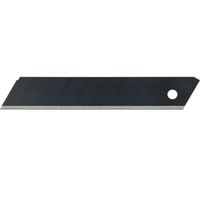 Lame di ricambio Tajima per taglierina (larghezza 18 mm, 50 pezzi in una scatola, lama nera, adatta per cartone, pelle, pellicola, cartongesso, lame di ricambio) LCB50RB50H