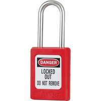 Master Lock S31RED Lockout Padlock – 35mm Body & 4.76mm Stainless Steel Shackle MLKS31RED