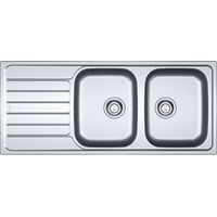 Franke Spark - Lavello SKX 621, 116x50 cm, acciaio inox 101.0504.083