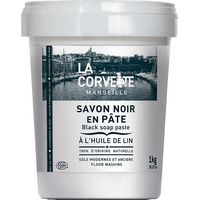 Schwarze Seife weich 1kg Corvette - La Corvette
