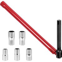 Cle Pour Robinet Evier, Outil de Montage de Robinet 8-12mm + 6 Douilles clé de robinet, clés pour lavabo, pour la cuisine, la salle de bain et l'évier