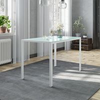 Table de salle à manger Grand, Blanc, 120 x 75 cm, Vicco