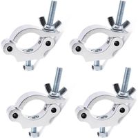 Pinces de fixation en aluminium de 660 lb pour éclairage DJ, projecteurs PAR -