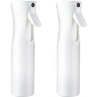 Vaporisateur rechargeable visage coiffeur. Spray brumisateur à eau vide Bouteille mist Spray vide Rechargeable pour Nettoyage Vaporisateur Cheveux Produit Coiffure Falcon plante (300 ml (2 unités))