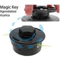 TESTINA PER DECESPUGLIATORE BATTI E VAI GARDEN DEVIL - ø mm.120 attacco F mm.10x1,25 sinistrorso