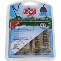 Eca - desodorante aspirador - aliento de montaña - 4 sobres de 10 g - 504 - 3760011520504