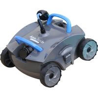 Robot de piscine électrique pour piscines jusqu'à 12m – Nettoyage fond et parois – Aspiration 14m³/h – Finesse filtration 100 microns – Aquazendo