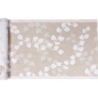 Jokipiin Tuuli Sauna Sitzunterlage 45 x 160 cm Sauna Seat Cover natural/white