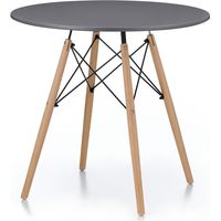 Tavolo da pranzo Aga 80 cm Grigio