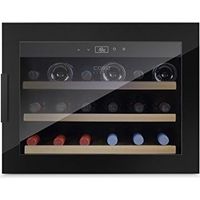 Caso 627 WineSafe 18 EB Cantinetta Vino Incasso 18 Bottiglie Compressore Classe G 38 dB Sensor Touch colore Nero