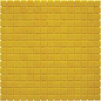 MOSAIQUE DECORATION JAUNE TRAME PAPIER 1 PLAQUE 32,7 x 32,7 CM CASA LINEA