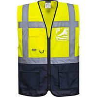Gilet haute visibilité Portwest Varsovie Executive C476 - XXL - Jaune