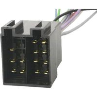Fiche Autoradio ISO 13PIN femelle fils nus