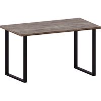 Gaming Desk With U Shape Legs Study Workstation MDF Computer Table, Walnut