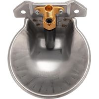 Bebedero automático para ovejas, resistente a la oxidación, con válvula, para granja, 7,09x7,09x5,51 pulgadas
