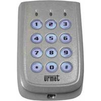Urmet – Clavier codé antivandale Zamak – Alimentation 12-24V – Résistance chocs IK10 – Fixation anti-vandale – Rétro-éclairage LED