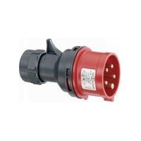 Prise di Corrente Elettrica ABL SURSUM S52S30 P17 5P Rosso 400V 32A, Compatibile con Standard P17 5P