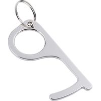 Chiave igienica per apriporte/chiudiporta Pulsanti a mano senza contatto – Aprire le porte e premere i pulsanti (scensore, telefono) in modo sicuro, tenere le mani pulite (portachiavi incluso).