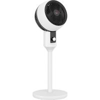 45 W Standventilator, 3-stufiger Luftzirkulationsventilator, 70° einstellbare Oszillation, Schwarz und Weiß