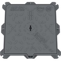 Schachtabdeckung aus Gusseisen B125 – 70 x 70 cm