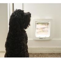 SUREFLAP Grande chatiere a puce electronique blanc