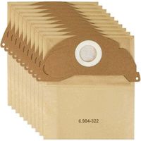 Paquete de 10 bolsas para aspiradora Karcher 6.904-322.0
