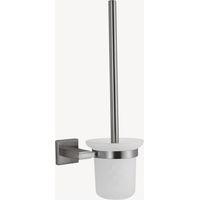 Porta scopino WC Nickel spazzolato - Tabarca