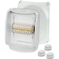 Hensel DK 2516 A caja de derivación gris claro RAL 7035