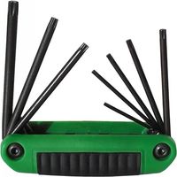 Set di 8 chiavi TORX, T8 - T10 - T15 - T20 - T25 - T27 - T30 - T40