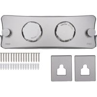 SJLERST Mur Monté Séchoir Vêtements Ligne Corde Douche Vêtements Ligne, en Acier Inoxydable Rétractable Corde à Linge pour la Maison (Grey)