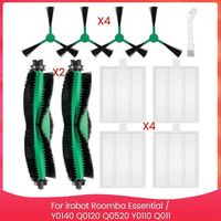 BARKBUSTERS Pièces de rechange pour aspirateurs robots iRobot Roomba Essential Series Y0140, Q0120, Q0520, Y0110 et Q011. Accessoires