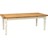 Tavolo legno massello 180x100 cm Tavolo sala da pranzo cucina Tavola allungabile Tavolino rettangolare Artigianale Made in Italy