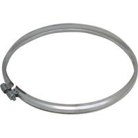 Collier de serrage pour conduit de fume'e en acier inoxydable AISI 316 120 mm pour conduit de fume'e de 12 cm