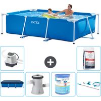 Intex Piscina con struttura Rettangolare - 260x160x65 cm - 7-pezzi S30091