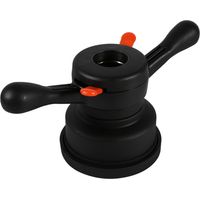 Outil de changement de pneu d'équilibreur de roue d'écrou à oreilles de moyeu à dégagement rapide (diam. de filetage 40 mm, pas de 3 mm)