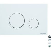 PLACCA DOPPIO SCARICO VELA Misura: Cromo Lucido