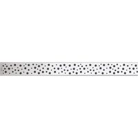 Alca Rejillas - Rejilla para cubeta de suelo lineal 65 cm, acero inoxidable mate BUBLE-650M