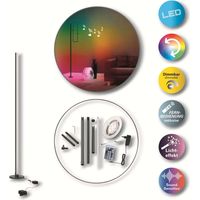 Stehleuchte Bodenleuchte Standleuchte Fernbedienung dimmbar RGB LED H 150 cm