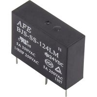 AFE BJS-SS-112LM Relais pour circuits imprimés 12 V/DC 5 A 1 NO (T) 1 pc(s)