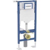 Geberit – Bâti-support WC autoportant Duofix 112cm – Réservoir Sigma 12cm – Fixation murale et latérale – Pieds galvanisés antidérapants