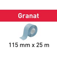 Abrasif en rouleau Festool 115x25m P40 GR Granat