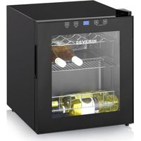 Severin WKS 8908 Weinschrank schwarz 33 Flaschen