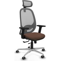 Chaise de bureau piqueras y crespo Cilanco grise aluminium