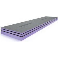 Jackon Insulation – Panneau d'isolation hydrofuge 260x60 cm – Épaisseur 30 mm – Directement carrelable et enduisable – Pour espaces humides