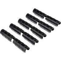 Set mit 20 Klemmklammern für 25-mm-Gewächshäuser